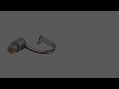 উচ্চ নির্ভুলতা 20mm 12v DC মাইক্রো গিয়ার স্টেপার মোটর 2 ফেজ 4 ওয়্যার
