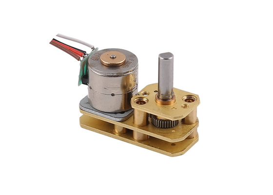 VSM10-817G Geared Stepper Motor 2 Phases With 10*24 Mm Horizontal Gearbox