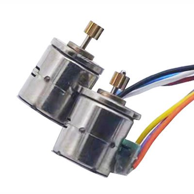 8mm Diameter 2-phase 4-wire Micro Stepper Motor with 385mA Current and 18 Degree Step Angle for Precision Applications