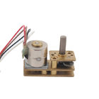 2 Phase 4 Wires 10mm Micro Metal Gearmotor Stepper Motor With Metal Gear Box SM10-817G