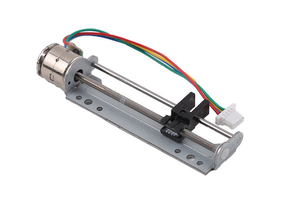 স্ট্রোক 40mm 3.3V Dia 10mm লিড স্ক্রু লিনিয়ার স্টেপার মোটর ব্র্যাকেট স্লাইডার সহ