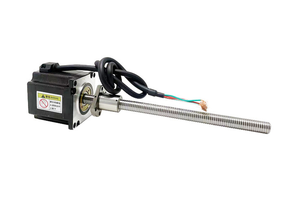 Nema 23 57mm হাইব্রিড বল স্ক্রু স্টেপার মোটর 1.8 ° স্টেপ কোণ 4 লিড তারগুলি মেডিকেল ডায়াগনস্টিক সরঞ্জাম জন্য