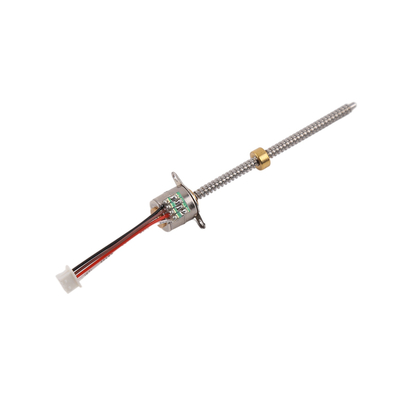 10মিমি 5V স্টেপার মোটর M3P1.2মিমি স্ক্রু এবং কপার নাট সহ