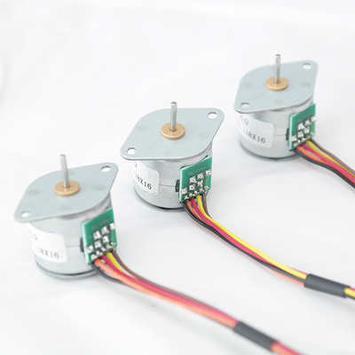 20BY45 12V 2-ফেজ স্টেপার মোটর 18 ডিগ্রী 3000rpm