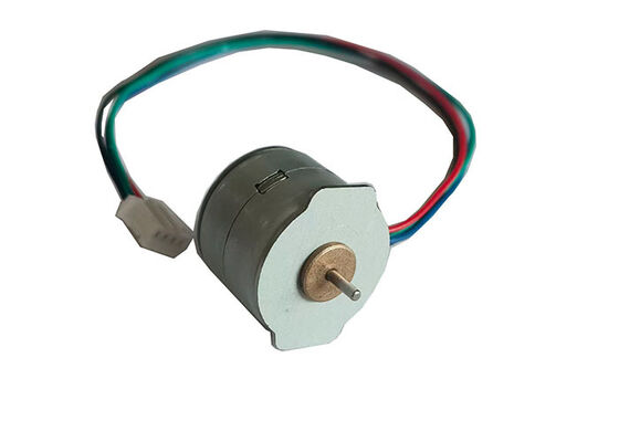 20 মিমি ব্যাস, 2-ফেজ, 18-ডিগ্রি স্টেপার মোটর, বাইপোলার স্টেপার মোটর PM20