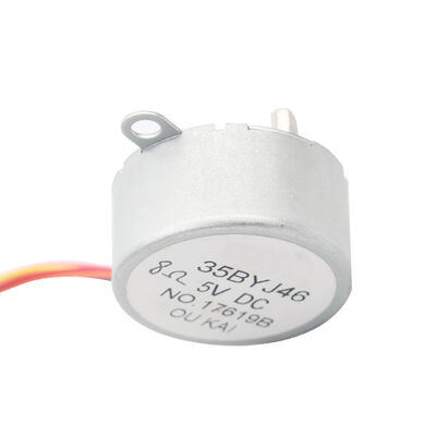 35mm Geared Stepper Motor 5V PM Permanent Magnet Type Easy to Control 35BYJ46 Stepping Motor